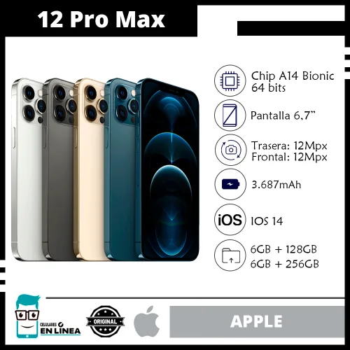 iPhone 12 Pro Max Reacondicionado