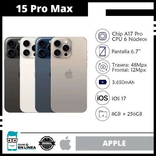 iPhone 15 Pro Max Reacondicionado