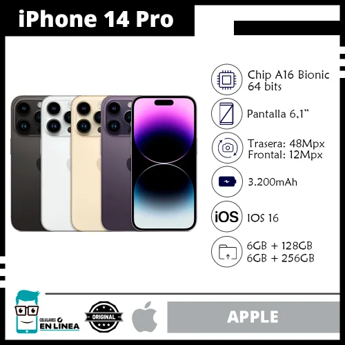 iPhone 14 Pro Reacondicionado