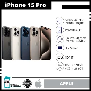 iPhone 15 Pro Reacondicionado