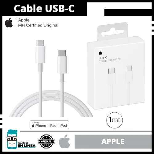 Cable Apple USB-C a USB-C 1mt