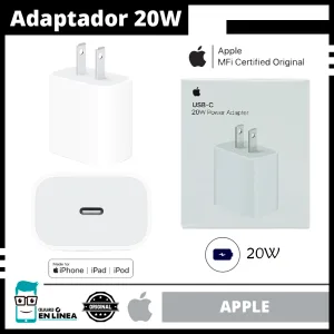Cargador Apple USB-C 20W